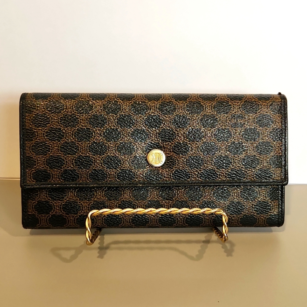CELINE Macadam Long Continental Wallet